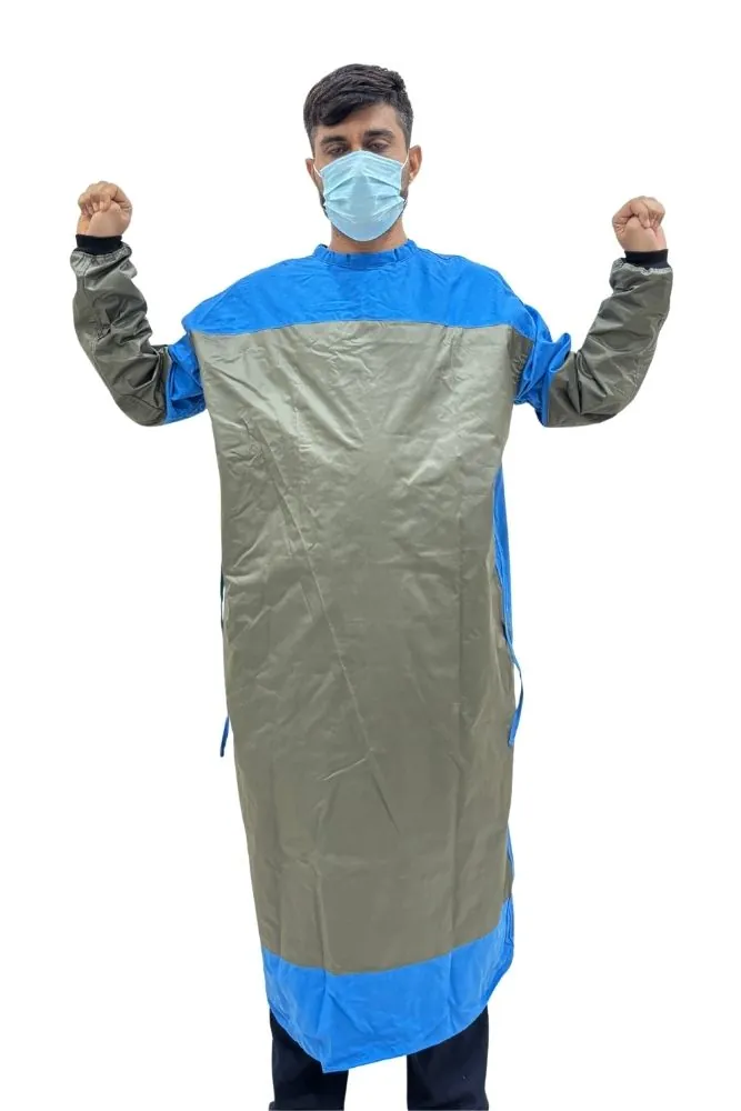 Cathlab Surgical Gown BlueBird